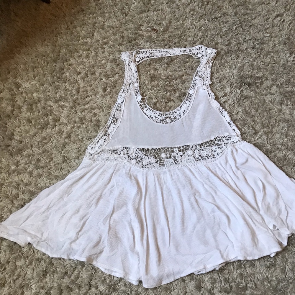 3/$20 Delicate Lacey tank top